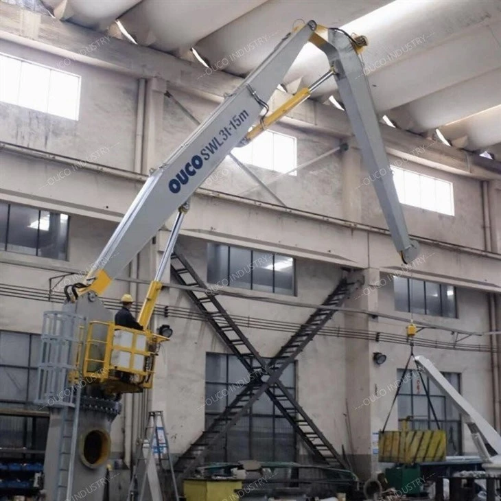 3T Small Knuckle Boom Crane high quality