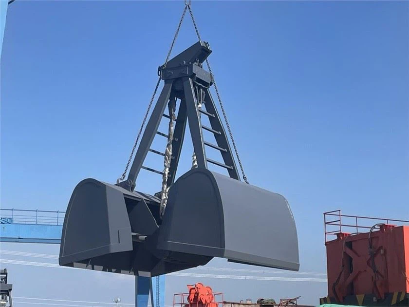 Găleată mecanică de 27 M³, dispozitive de prindere pentru vas cu clapetă De vânzare